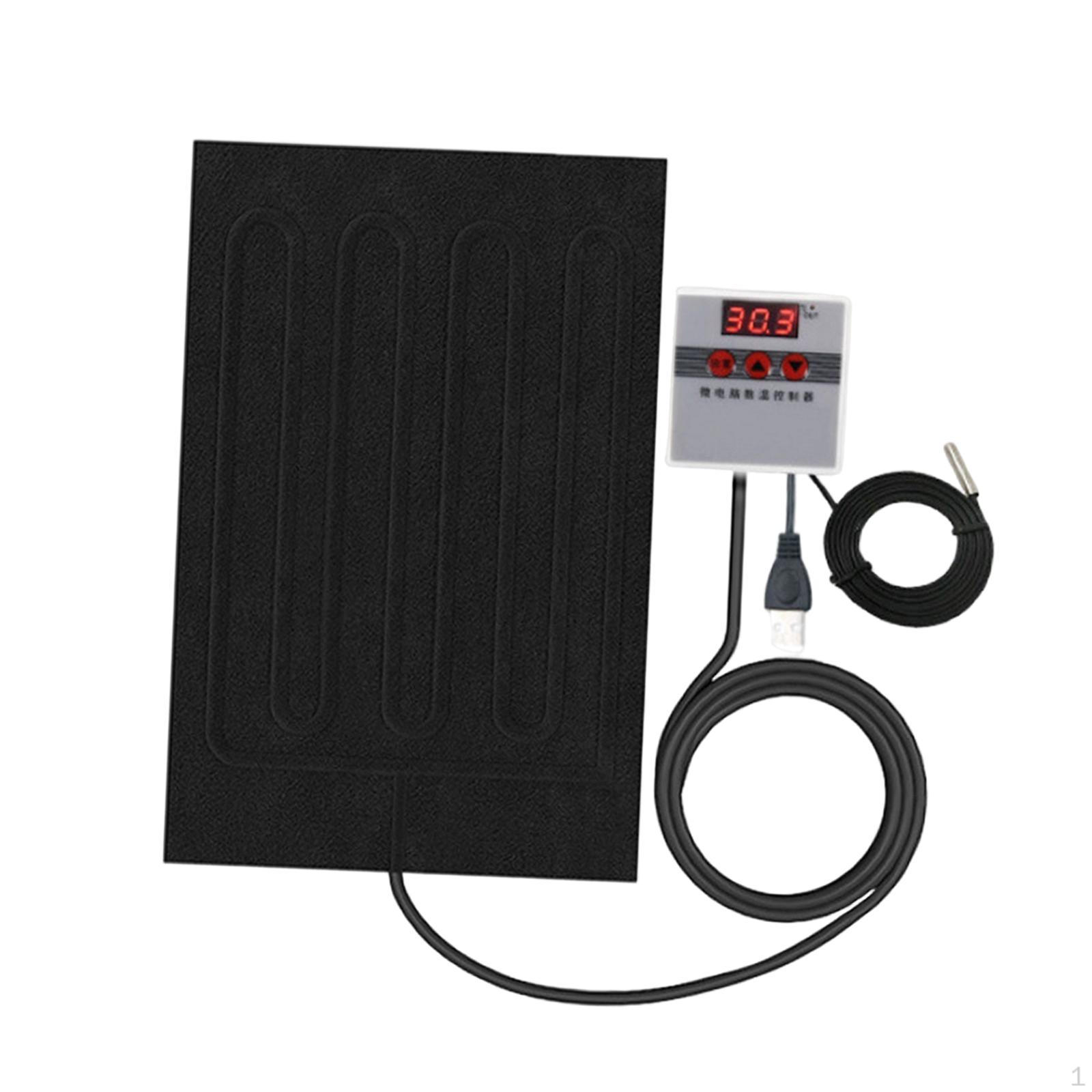 for Reptiles, Terrarium, Multifunctional USB Heating Pad Frogs, And Birds 15cmx20cm