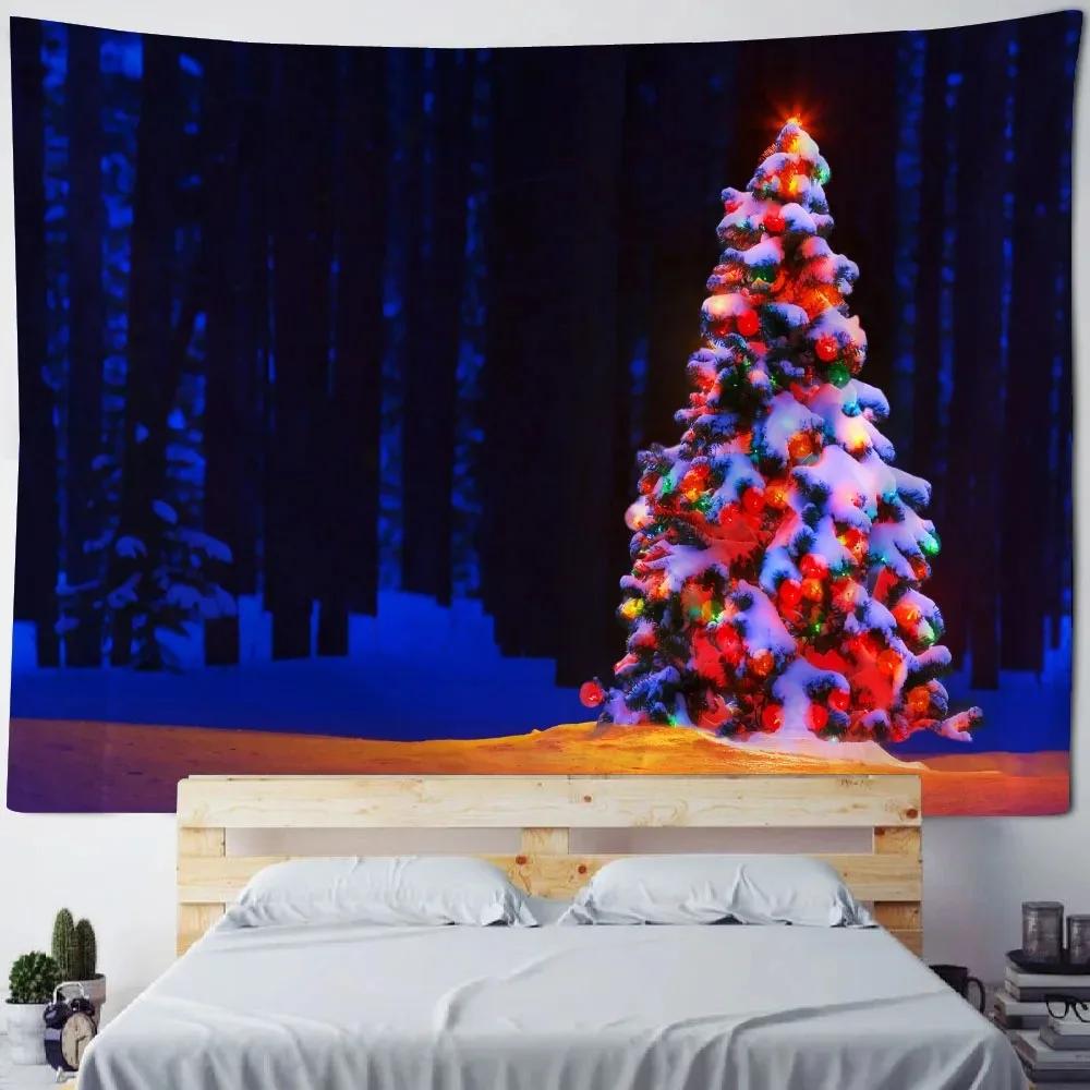 Weihnachtsbaum Muster Dekorative Wandteppich Heim Wohnzimmer Schlafzimmer Wanddekoration