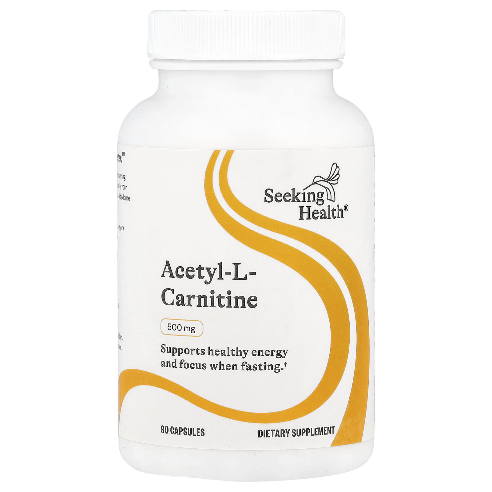 

Acetyl-L-Carnitine, 500Mg, 90 Capsules