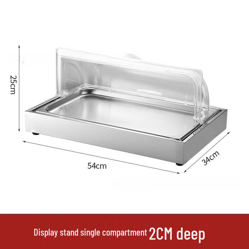 Коммерческий поднос для демонстрации продуктов из нержавеющей стали