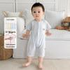 Baby Summer Short Sleeve Cotton Jumpsuit - Newborn Lightweight Pajamas Class A Air-Conditioned Crawler Outfit