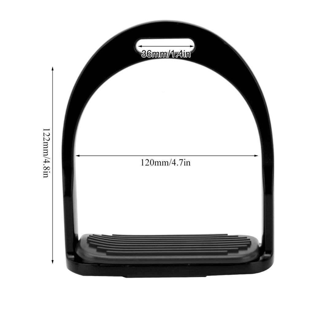 Premium Aluminum Die Casting Wide Safety Horse Riding Stirrups for Kids Children