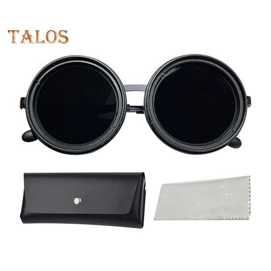 

Солнцезащитные очки с регулируемым затемнением 1-9 передач для мужчин, круглые поляризованные солнцезащитные очки с линзами ND-фильтра, солнцезащитные очки UV400 для рыбалки чёрный