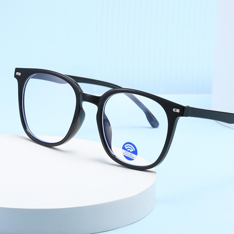 Fashionable High-end Personalized Glasses Women Men Simple Square Eyewear Business Female Male Computer Glasses Frame