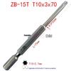 V-31T V-14T B-31T T10x3x75 T8x3x75 T6 T9 T15 T20 TORX Plum Blossom Screwdriver Set