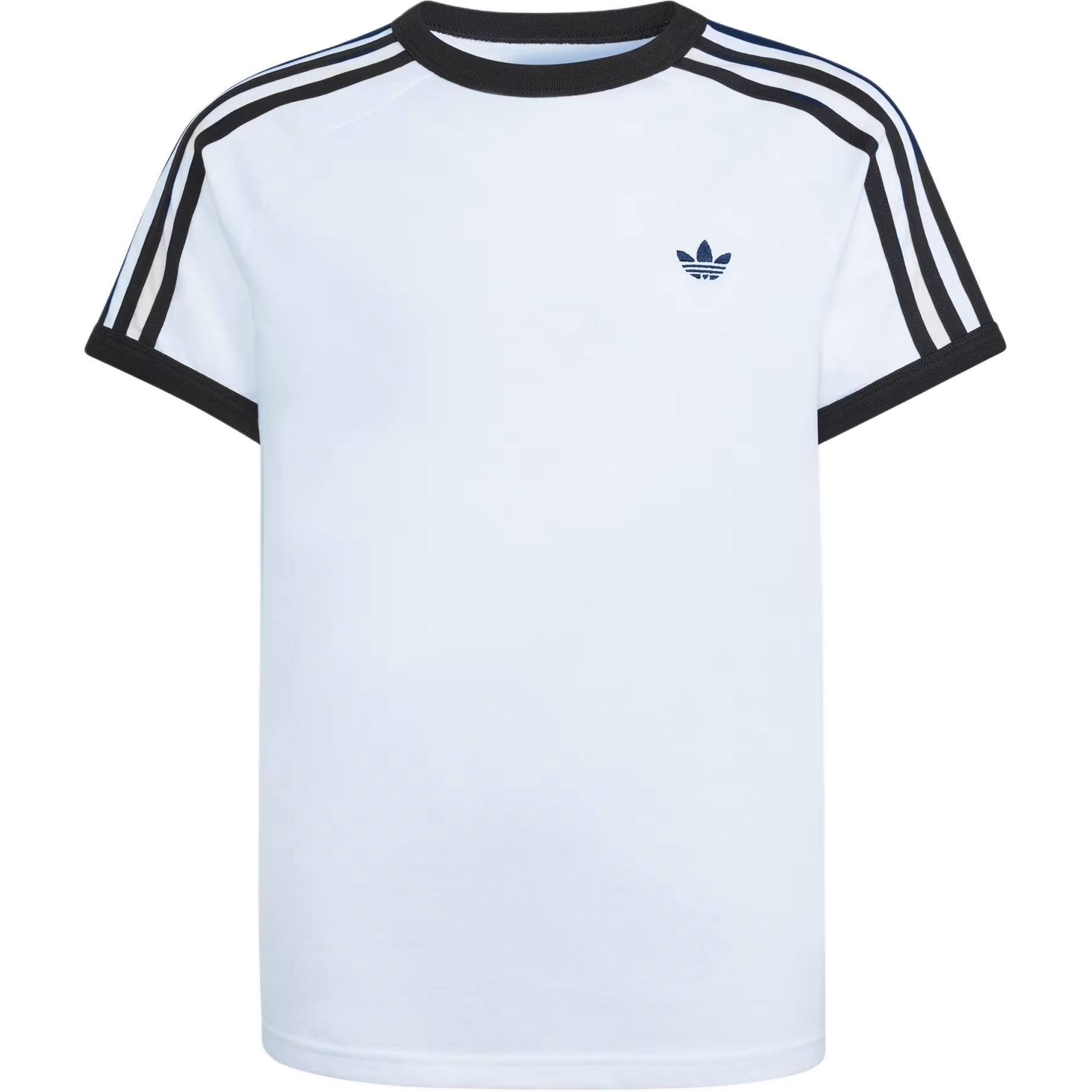 Adidas Originals 3 Stripes Logo T-Shirt Kids Tops KE0920 140