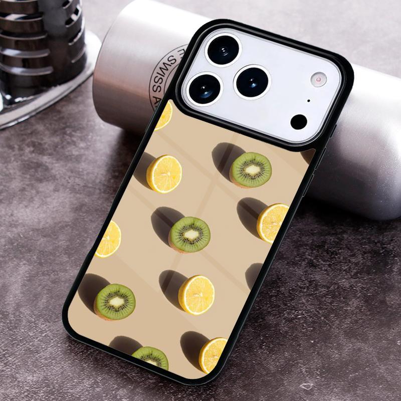 Fruit Lemon Orange Durian Phone Case for iPhone 17 16 15 Pro Max Air 14 13 12 11 Plus Shockproof Cover