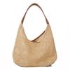 Portable Messenger Woven Bag Women's Summer Tide Seaside Portable Shoulder Bag Large Capacity Straw Woven Storage Light
