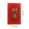 Lucky Wealth Charm Cards Chinese Feng Shui God Of Wealth Amulets Card Business Fortuna Treasure Lucky Card Home Decor  Year