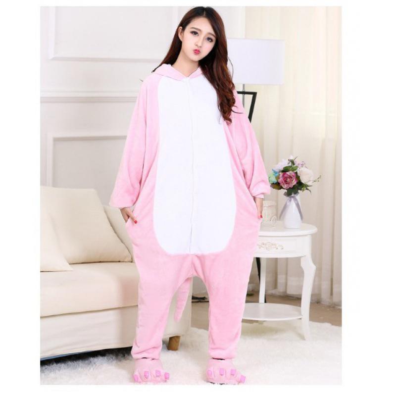 

Unisex Flannel Dragon & Dinosaur Onesie for Autumn/Winter Large