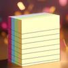 1-Piece Ruled Sticky Note Cube – Compact Design with 100 Sheets for Quick Notes, Indexing, and Bookmarking