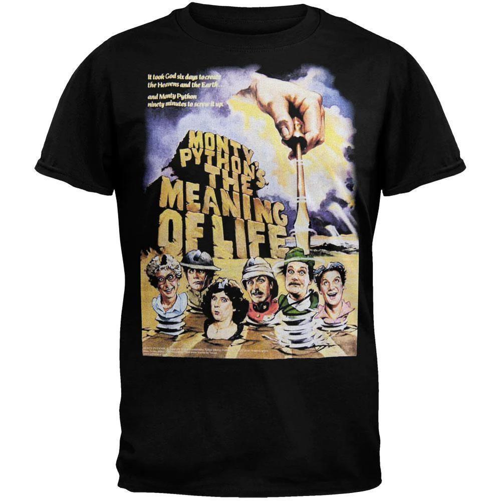 T-shirt Monty Python Movie Meaning of Life T-Shirt - M Unisex T-Shirt XL