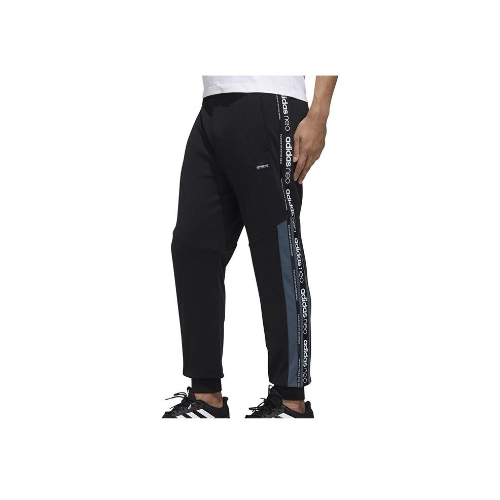Adidas Neo Patchwork Sports Pants Men Bottoms Black FN6533