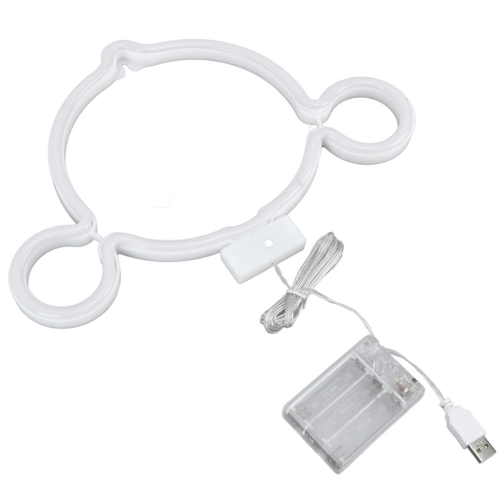 LED Neon Lights Signs USB Or Battery Powered PVC and ABS Neon Wall Light for Bedroom Kids Room Wedding