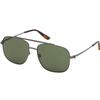 BMW Mens Metal Shiny Sunglasses