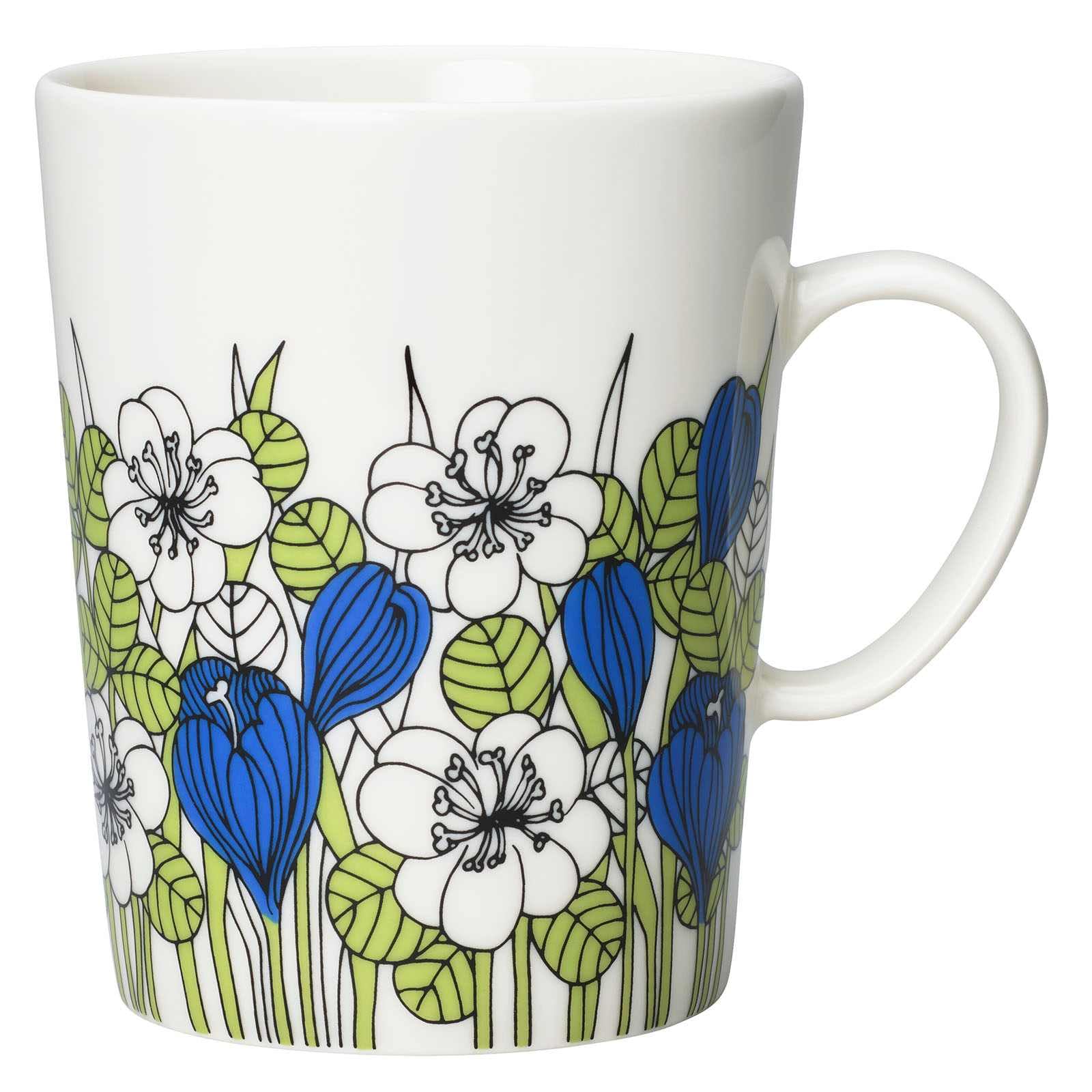 

[Officially Imported] Arabia Crocus Mug, 0.5L, Green, 1069586
