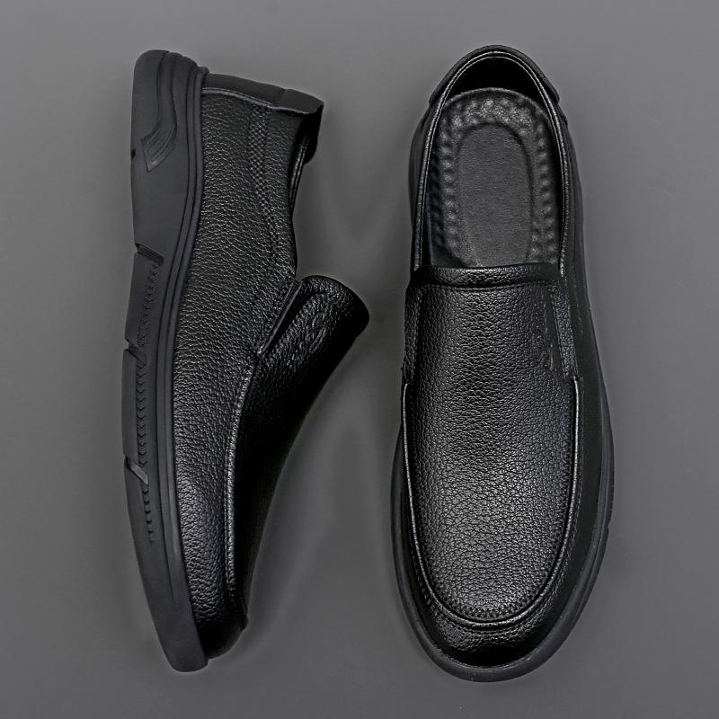 Fashion Genuine Leather Men's Casual Shoes Luxury Brand Formal Men Loafers Driving Moccasins Breathable Slip On Male Boat Shoes