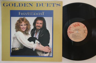 LP Record FRIZZELL & WEST - Golden Duets (The Best Of Frizzell  125148 VIVA 1984 US Folk Used