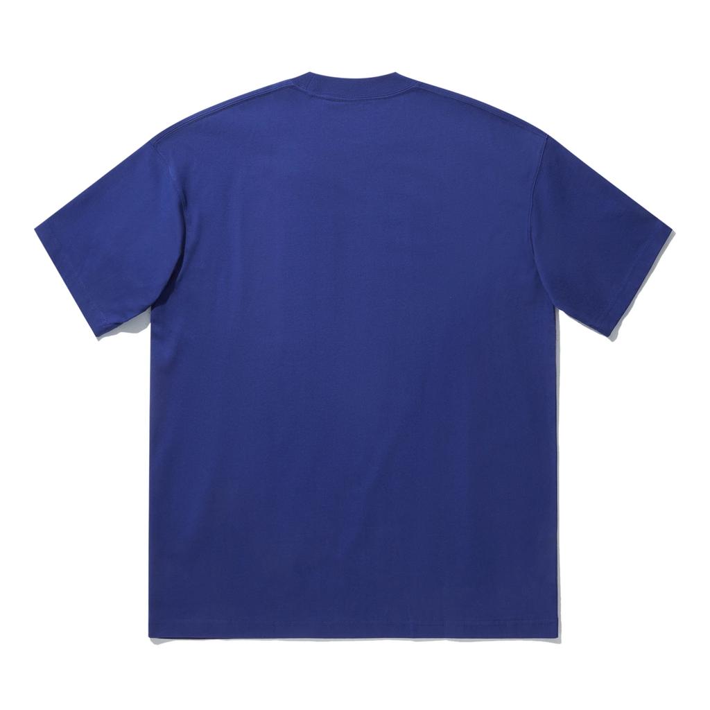 Li Ning Letter Round Neck Comfortable Breathable Versatile Short Sleeve T-Shirt Unisex T-Shirts Light-Blue AHSUA33-2