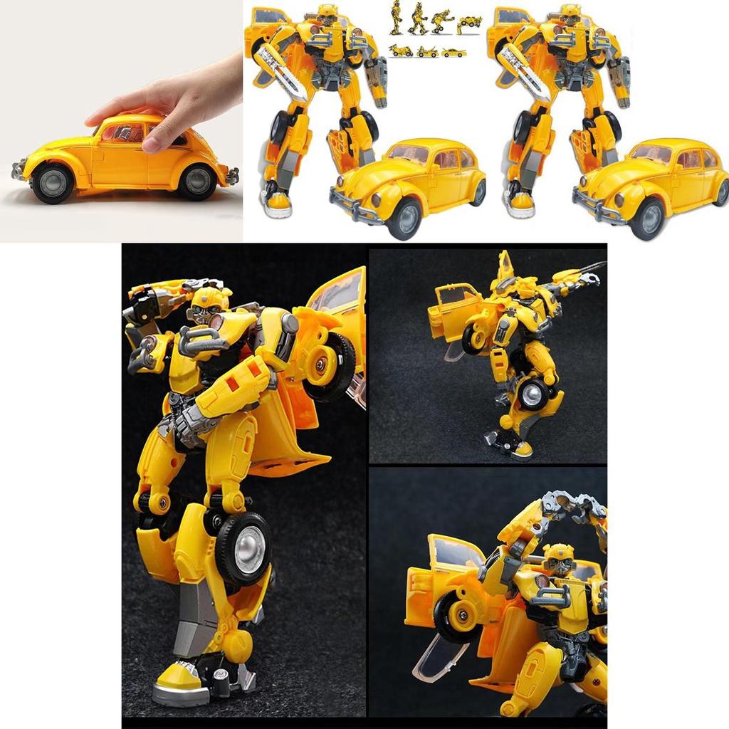 Yellow Bee Car Robot Lightweight And Durable Ideal For Bedroom And Living Room Decoration