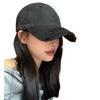 Nischen-Street-Trendmarke Retro gewaschene alte Kappe weibliches Paar großer Kopfumfang Baseballkappe männliches Gesicht klein