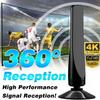 Indoor Antenna for TV HD Long Range Reception Antenna With Scanner Signal Receiver Booster for 4K Indoor Smart TV Home Supplies