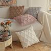 Soft Plush Cushion Cover 45x45cm - Nordic Style Pillowcase for Chair, Couch & Living Room, Stylish Home Decor Essential