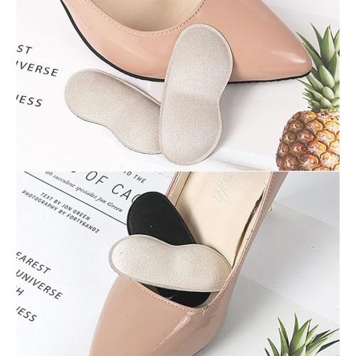 YFFSFDC Anti-Shoe Heel Pads, Prevents Shoes from Slipping Off, Protective Pads, Set of 4, with Adhesive Stickers, Unisex