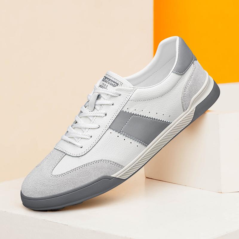 Trend Oxford Shoes Men's Classic Flats Male Skateboard Shoes Outdoor Leather Soft Sole Footwear Comfortable Casual Driving Shoes