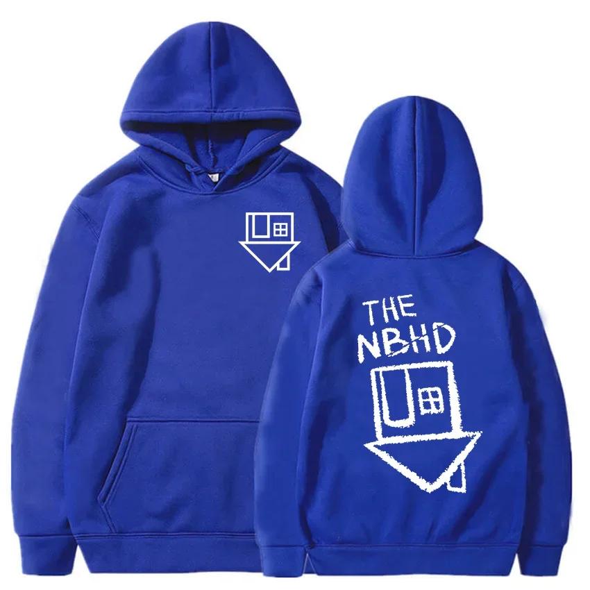 2025women and Men Clothes The Neighbourhood Band Printing Sweatshirts Unisex Streetwear Winter Soft Comfortable Hooded Pullovers