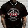 Ly Licensed BSA Motorcycles Vintage 1903 T-shirt Moto Male Brand Tee Men Summer T Shirts Casual High Quelity O-neck Tops