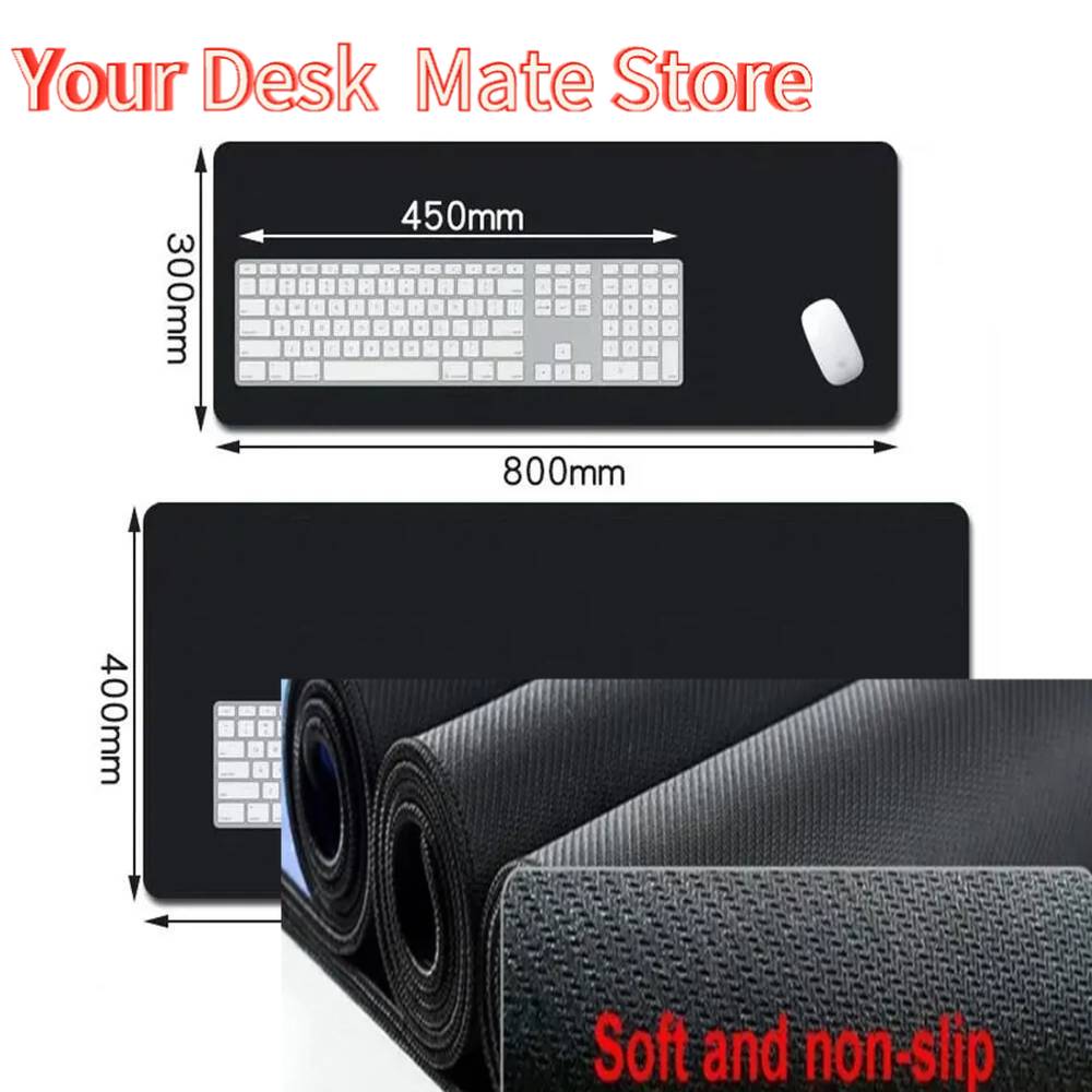 Anime Jujutsu Kaisen Mouse Pad XXL Gaming Accessories Office Gamer Keyboard Desk Mat Non-Slip Laptop Satoru Gojo Mousepad