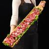 Wooden Serving Board With Handle for Kitchen Long Wooden Plate Fat Beef and Lamb Roll Tray Serving Plates Appetizer Wood Plates