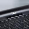Bread Bin for Bread Rolls Metal Black Kitchen
