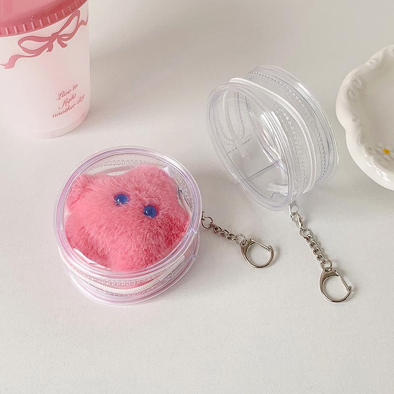 Transparent Badge Clip Bag 58cm 75cm With Keychain Waterproof For Office Student Conference Tag Card