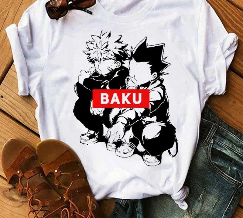 Japanese Anime Hunter x Hunter Graphic Print T Shirt Fashion Casual Vintage Short Sleeve Plus Size T Shirt Women