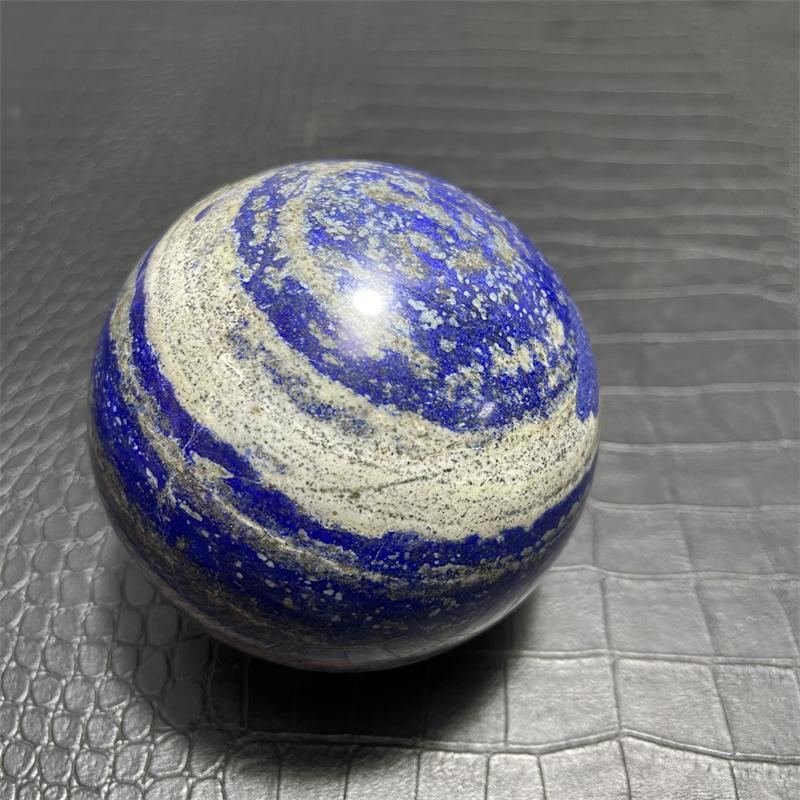 9.8cm Natural Lapis Lazuli Crystal Ball Quartz Spheres Polished Stone Reiki Healing Desktop Room Decor Souvenirs Ore