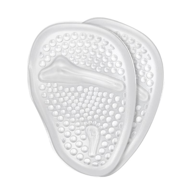 Soft Forefoot Insert Pain Relief Half Size Shoe Pad High Heels Women Sandals Anti-Slip Silicone Gel Insoles for Shoes Cushion