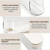 Automatic Rolling Dispenser for Refrigerator 12-Count Double Layer Rolling Egg Holder Space Saving Eggs Organizer Tray.