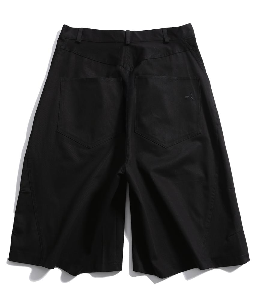 Bipitudiseuodeo Side Cut Bermuda Shorts Black