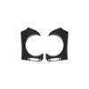 2Pcs Carbon Fiber Interior Side Air Vent Outlet Cover Trim For Honda Pilot