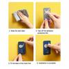 10Pcs Cartoon Hooks Wall-mounted Kitchen Traceless Wall Hook for Bedroom Living Room Toilet