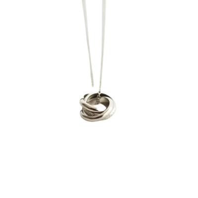 [NAOTJEWELRY] [Naot Jewelry] Women's Necklace Triple Ring Necklace Silver