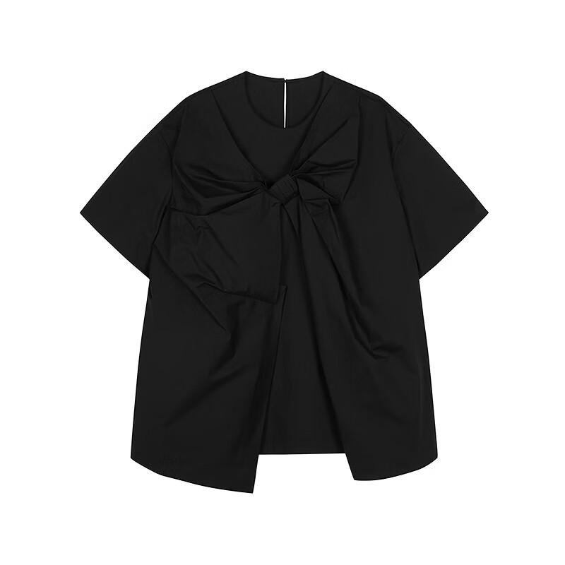 JNBY Loose Round Neck Short Sleeve Shirt