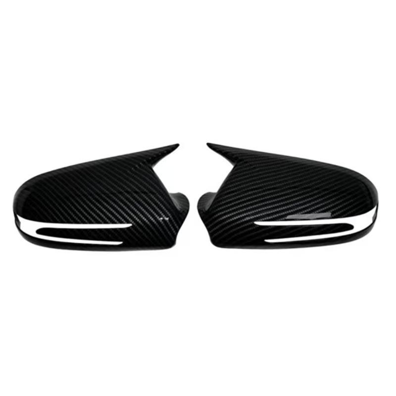 Fits 09-11 Mercedes GLS-Class W219/R230/R171/W207/C207 Cow Horn Rearview Mirror Cover