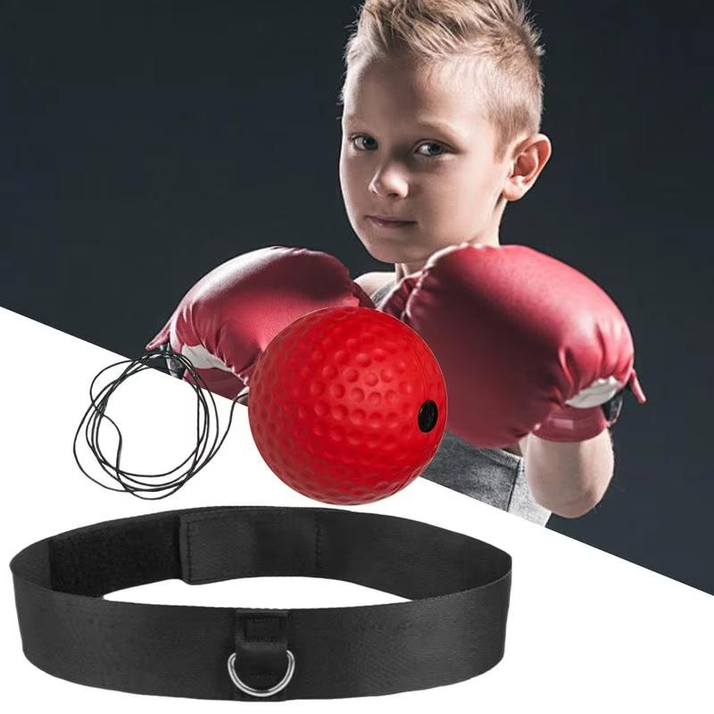 Elastisches Stirnband und Schwarzlicht-Kopfband-Stil Boxen Speedball Für Erwachsene Kinder Sport Rebound Reaktionsbälle
