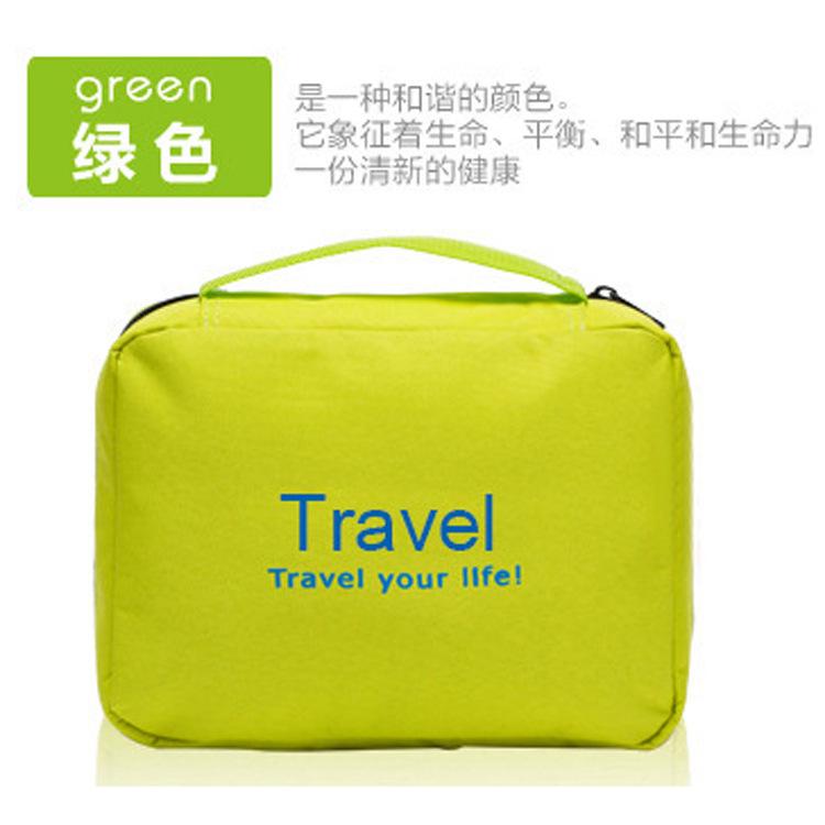 Travel Hanging Foldable Toiletry Bag Organizer with Multiple Compartments Lightweight Portable for Bathroom Storage and Travel Accessories