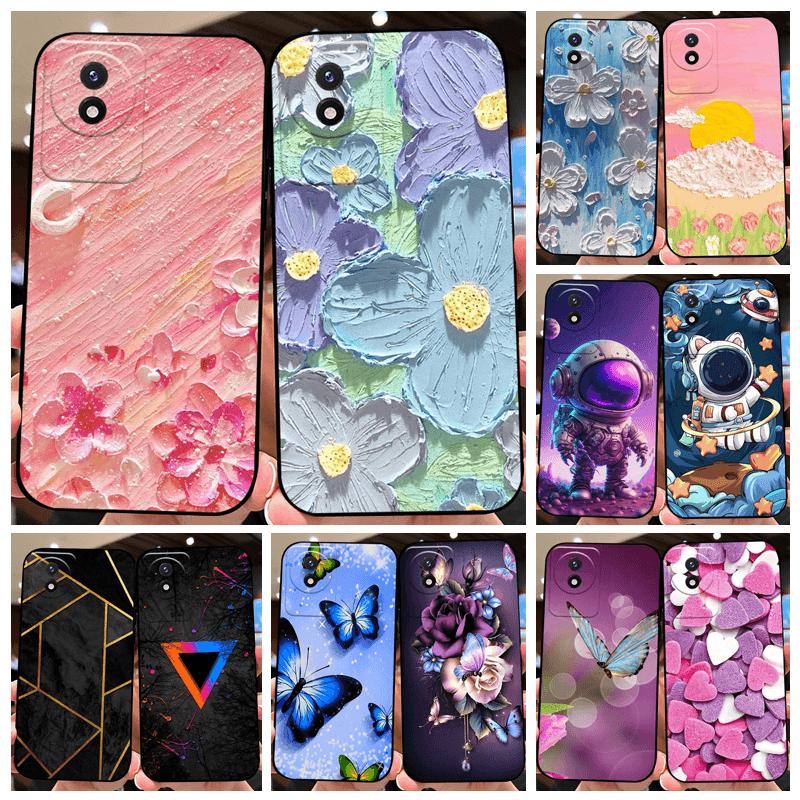 For Vivo Y02 4G Cases Y02A Y02t Y02s Color Printing Silicone TPU Phone Cover For VIVO Y11 2023 4G Bumper V2236A Coque Fundas