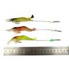 10PCS Shrimp Hook Soft Lures Saltwater Fishing Tackle Rigged Fishing Hooks 6g 9.5cm