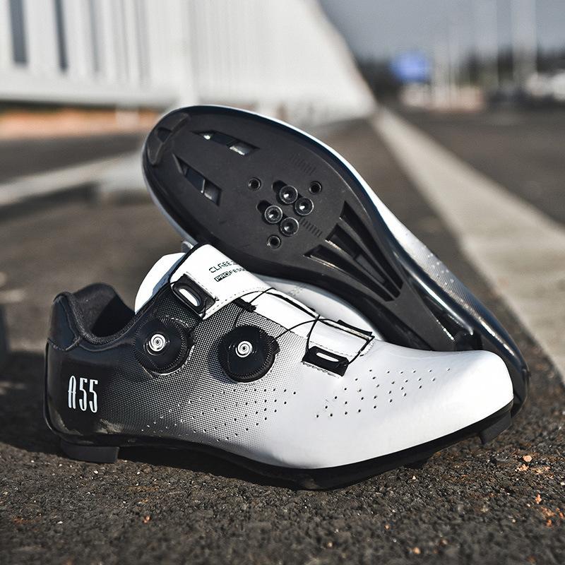 Pantofi de ciclism pentru bărbați, pantofi de ciclism rutier, cu blocare, pentru biciclete de munte, cu fund rigid, de vară pentru femei